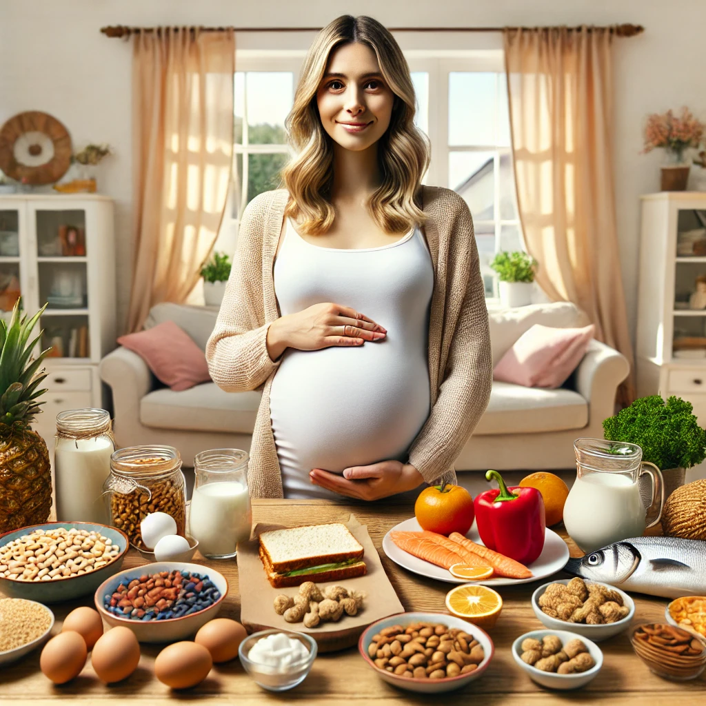 Evita que tu futuro bebé sea Alérgico a Alimentos.